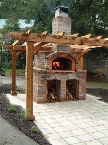 Outdoor Fireplace Pizza Oven Combo Inspirational Unique Outdoor Fireplace and Pizza Oven Bination Plans
