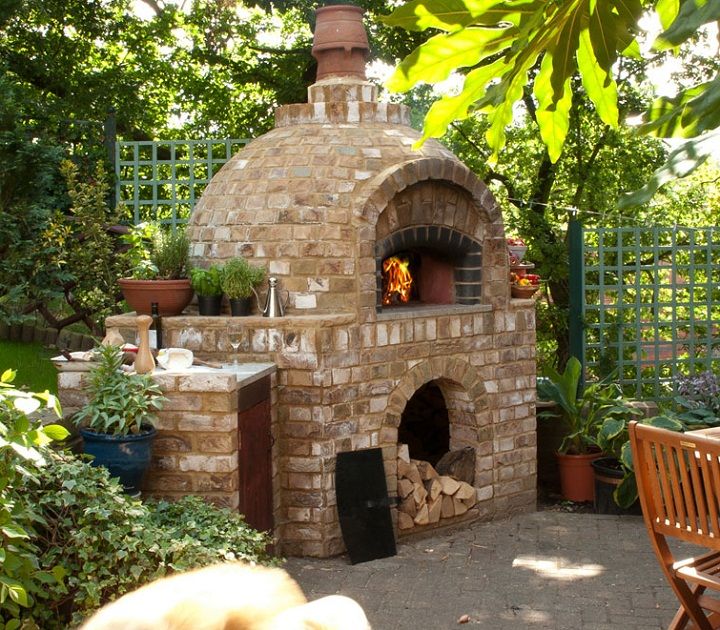 Outdoor Fireplace Pizza Oven Combo Luxury if It Has to Be Brick This One is at Least Interesting