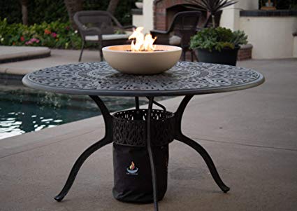 Outdoor Gas Fireplace Table Unique A Fire Pit for Your Patio Table Landscape Quality Tabletop Fire Bowl Made Of Concrete with 50 000 Btu Stainless Steel Burner Runs On Propane