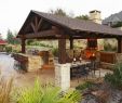 Outdoor Kitchen with Fireplace New Covered Outdoor Kitchen Fireplace Outdoor Living