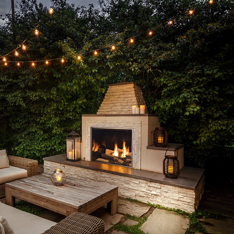 Outdoor Living Spaces with Fireplace Lovely Tc36 Outdoor Hearth Manor Fireplaces