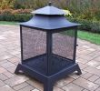 Outdoor Metal Fireplace Inspirational Pagoda Style Full View Fire Pit