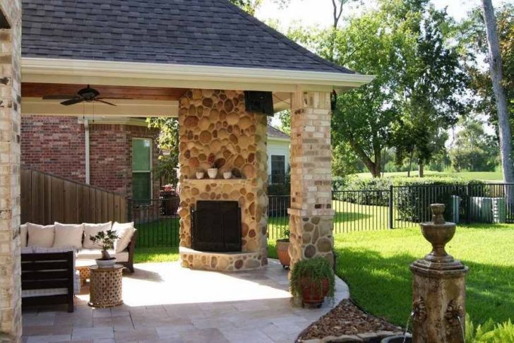 Outdoor Patio Fireplace Ideas New Increase the Efficiency Of Patio Fireplace