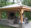 Outdoor Pavilion with Fireplace Inspirational Outdoor Kitchen Gazebo Kits Kitchens Fireplaces and