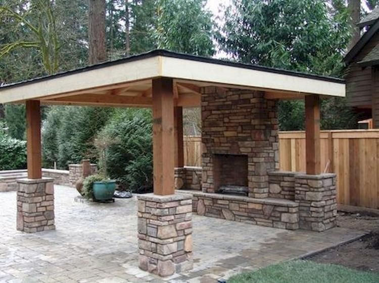 Outdoor Pavilion with Fireplace Lovely 33 Simple Diy Fire Pit Ideas for Backyard Landscaping