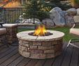 Outdoor Propane Fireplace Kits Luxury Sedona 43 In X 17 In Round Fiber Concrete Propane Fire Pit In Buff with Natural Gas Conversion Kit