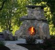 Outdoor Rock Fireplace Luxury Unique Stone Fireplace Country Landscape Design Landscape