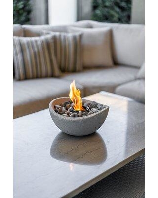 Outdoor Ventless Fireplace Luxury Terra Flame Terra Flame Wave Gel Fuel Tabletop Fireplace Od Tt 03 From Wayfair