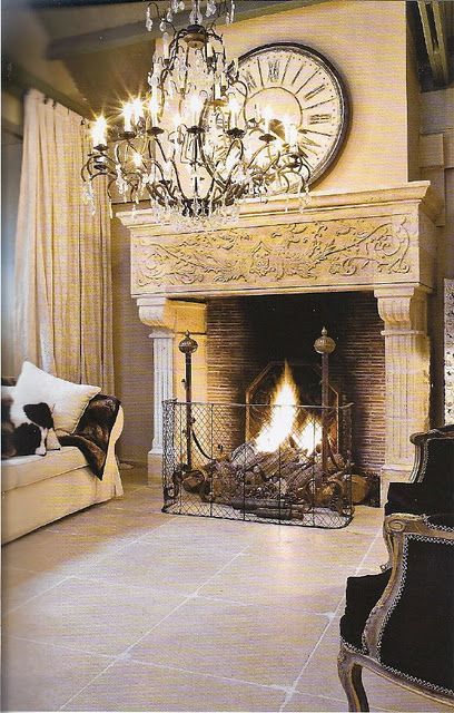 Oversized Fireplace Screens Beautiful Love the Fireplace ornate Decor