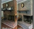 Painted Brick Fireplace before and after Elegant Happy Lahor Day Everyone Tami is Ting This Fireplace