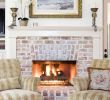 Painted Brick Fireplace before and after Fresh Fireplace Using 100 Year Old Reclaimed Chicago Brick and