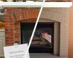 22 Inspirational Painted Brick Fireplace Colors