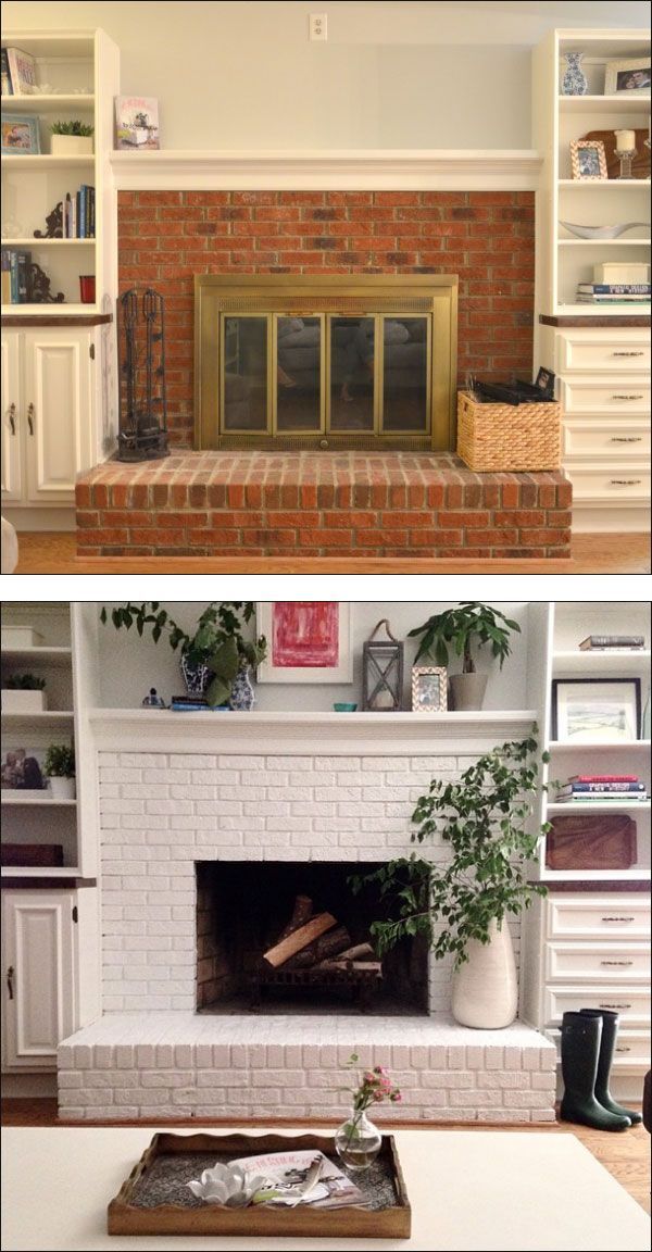 Painted Brick Fireplace White New Pin by Susan Draper On Home Ideas