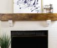 Painted Fireplace Mantels Lovely Diy Rustic Fireplace Mantel Shelf Fireplace Design Ideas