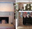 Painting Brick Fireplace White Awesome Colors to Paint Brick Fireplaces
