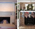 Painting Brick Fireplace White Awesome Colors to Paint Brick Fireplaces