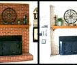 Painting Brick Fireplace White Awesome Red Brick Fireplace – Cleaning Choice