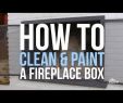 Painting Brick Fireplace White Unique How to Paint A Fireplace Box Hgtv