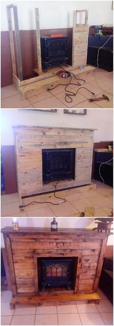 Pallet Fireplace New 7 Best Pallet Fireplace Images