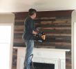 Pallet Wood Fireplace Unique Quick and Easy Fireplace Update … Living Room