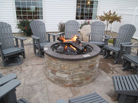 Patio Fireplace Table Unique Fire Pit On Patio Picture Of Blue Gate Garden Inn
