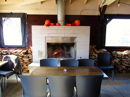 patio fireplace