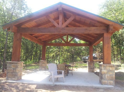 Pavilion with Fireplace New Pavillions Perfect Pergola Custom Pergolas Decorations