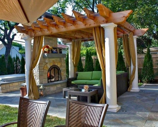 Pergola with Fireplace Inspirational Image Result for Barn Beam Pergola Over Hot Tub with