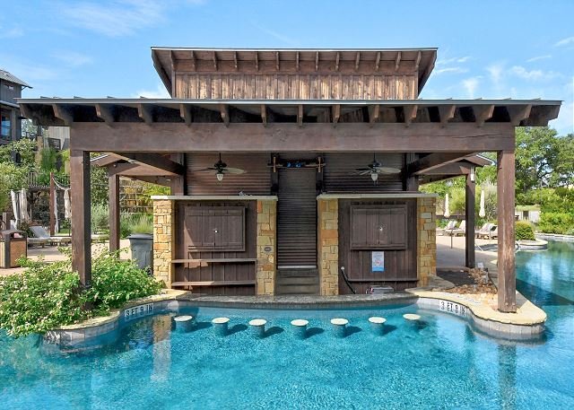 Pergola with Fireplace Lovely New Luxury Cabin at Reserve at Lake Travis W Fireplace