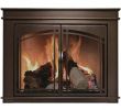 Pleasant Hearth Fireplace Doors Best Of Pleasant Hearth Farlane Cabinet Prairie Arch Style Fireplace Glass Door Oil Rubbed Bronze Fa 5700