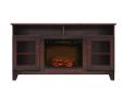 Pre Made Fireplace Mantels Elegant Cambridge Savona Fireplace Mantel with Electronic Fireplace Insert Indoor Freestanding Item