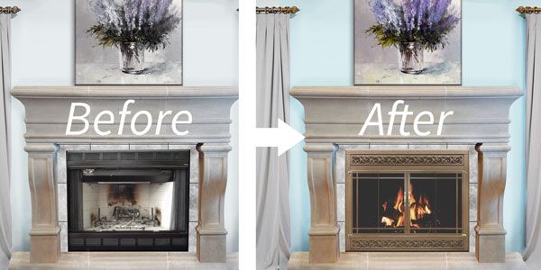 Reface Your Prefab Fireplace In A Snap b29a0d3ea3acd252a9d54e3eab65ff69