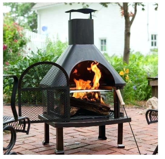 outdoor wood fireplace burning logs with cover smokestack fire bowl for sale online kits uk design ideas firep