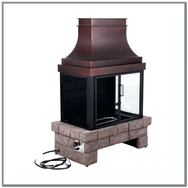 Prefab Outdoor Fireplace Lovely Wood Burning Kit Lowes – Vneklasa