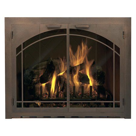 Prefabricated Fireplace Door Beautiful Carolina Arch Fireplace Glass Door Window Pane