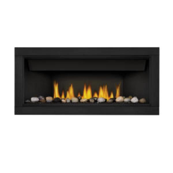 napoleon ascent linear series 46 direct vent natural gas fireplace electronic ignition 6