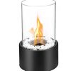 Propane Fireplace Ventless Luxury Regal Flame Black Eden Ventless Indoor Outdoor Fire Pit Tabletop Portable Fire Bowl Pot Bio Ethanol Fireplace In Black Realistic Clean Burning Like