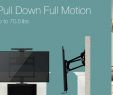 Pull Down Tv Mount Over Fireplace Luxury Monoprice Fireplace Pull Down Full Motion Articulating Tv Wall Mount Bracket for Tvs 40in to 63in Max Weight 70 5lbs Vesa Patterns Up to