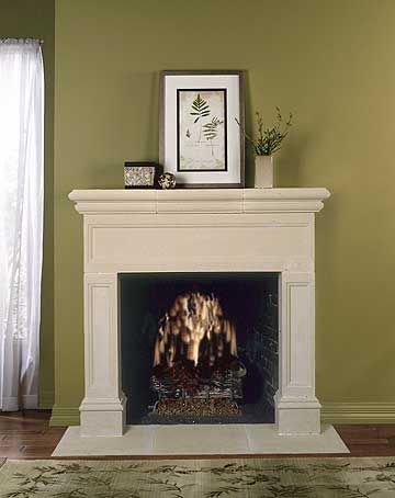 Raised Hearth Fireplace Inspirational Oxford Cast Stone Fireplace Mantel