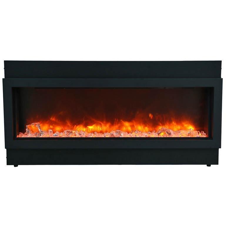 Real Flame Electric Fireplace Inspirational Amantii Panorama 60" Electric Fireplace – Slim Indoor Outdoor