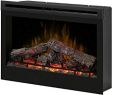 Realistic Electric Fireplace Elegant Dimplex Df3033st 33 Inch Self Trimming Electric Fireplace Insert