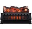 Realistic Electric Fireplace Insert Awesome 20 In Electric Fireplace Log Set Heater with Realistic Ember Bed In Antique Bronze
