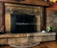 Reclaimed Wood Fireplace Mantel Fresh Natural Wood Mantel – Beevoz