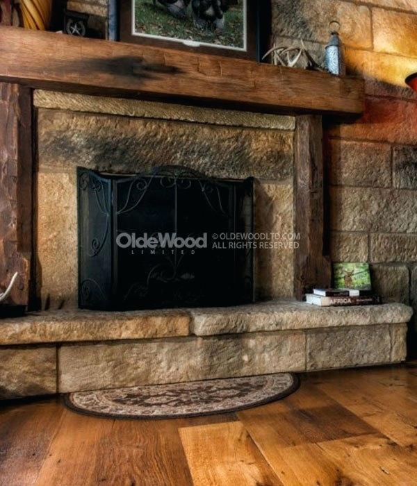 Reclaimed Wood Fireplace Mantel Fresh Natural Wood Mantel – Beevoz