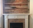 Reclaimed Wood Fireplace Mantel Inspirational Pallet Fireplace Genial Fireplace with Reclaimed Wood