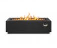 Rectangular Fireplace New Lanesboro Rectangle Steel Propane Natural Gas Fire Pit In