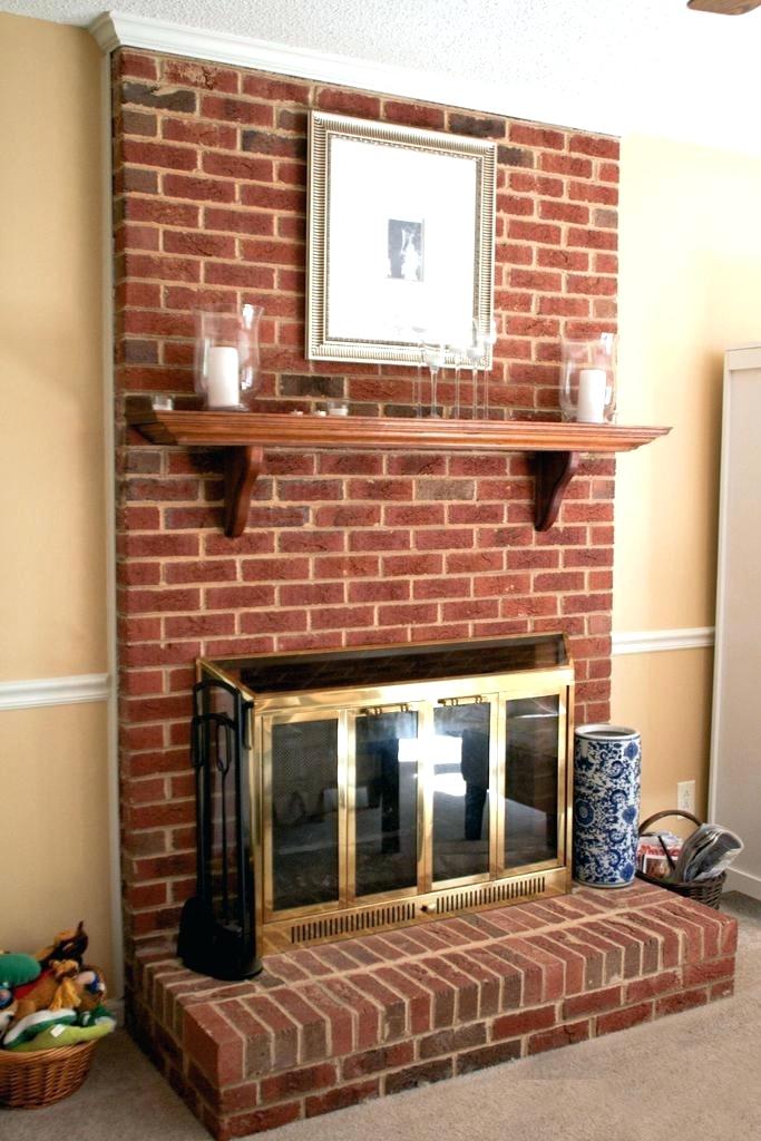 Red Brick Fireplace Makeover Ideas New Red Brick Fireplace Makeover Ideas Fireplace Design Ideas