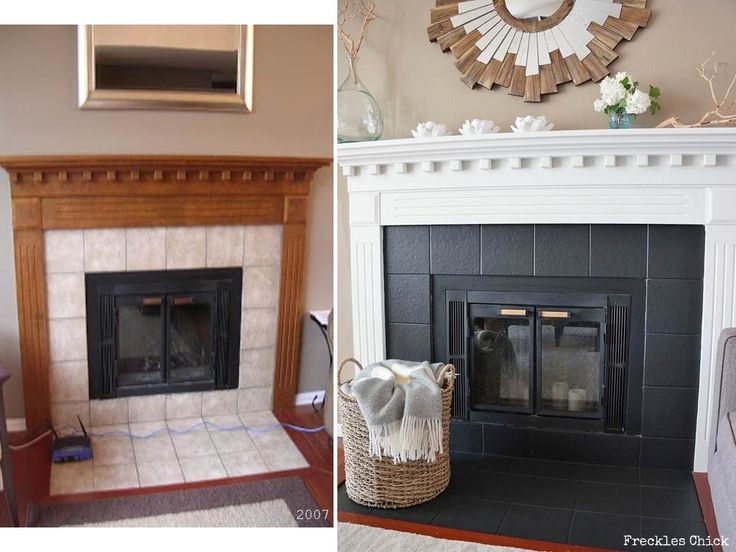 Redo Fireplace Unique Freckles Chick Fireplace Mini Facelift