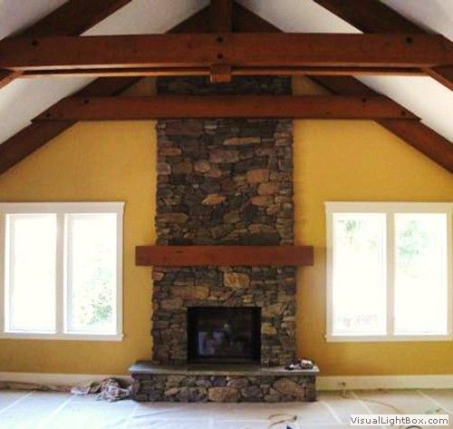 Refacing A Fireplace New Fireplace Stone Refacing Ideas