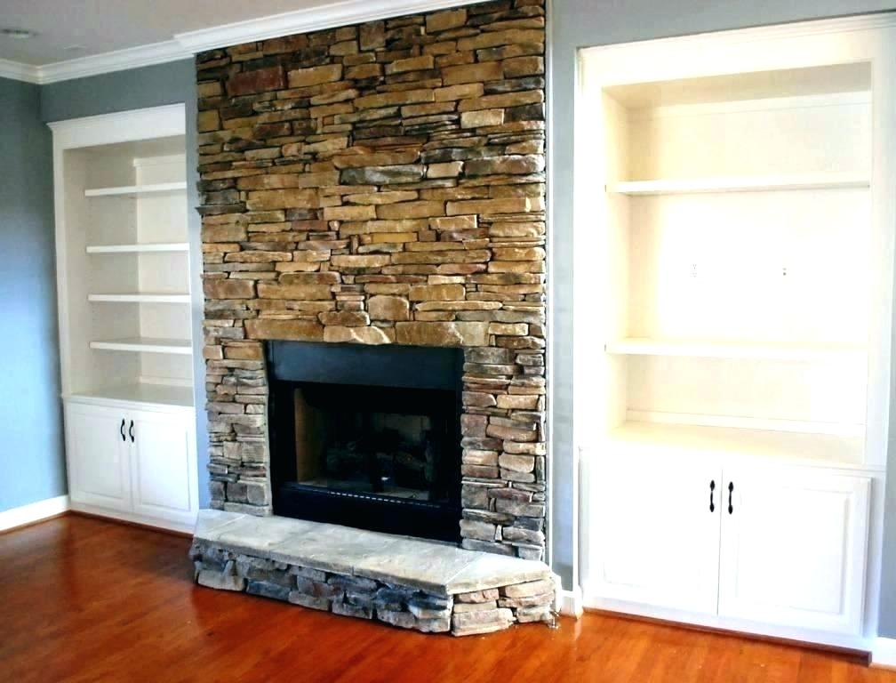 Refacing Brick Fireplace with Stone Elegant How to Cover A Fireplace – Prontut